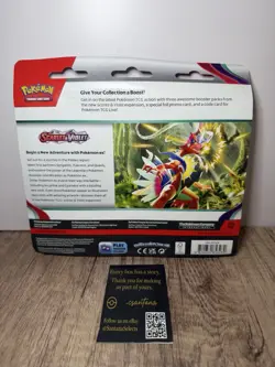 Pokemon Trading Card Games Scarlet & Violet 3 Pack Blister - Dondozo - Image 2