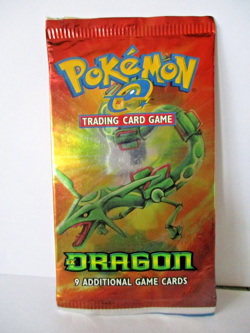 Vintage Sealed Pokemon Dragon Red Packaging, Nintendo Trading Cards 2003, Sealed - Image 1