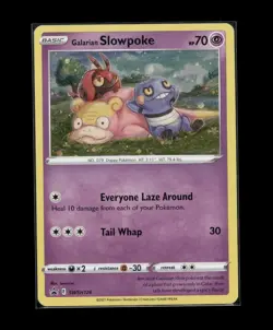 Galarian Slowpoke - SWSH126 - Pokemon Sword & Shield Promo Holo Card NM - Image 1