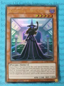 Kozmoll Dark Lady GFTP-EN086 Ultra Rare Yu-Gi-Oh Card 1st Edition NMint - Image 1