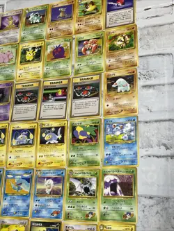 Pokemon Vintage Japanese Pokemon Mixed Lot 68 Cards Most LP All Vtg Nintendo TCG - Image 3