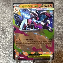 Mega Charizard x Ex #29 Pokemon Promo Card Near Mint - Image 2