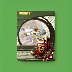 BAKUGAN New Vestroia | Verias 41/48q | Haos Verias | 🟢 Green Ability Card - Image 1