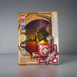 Bakugan New Vestroia | Overeager 🥉 Copper Gate Card | 18/48q Spitarm - Image 1
