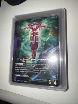 [ENGLISH] Gundam Card Game Gundam Exia (Trans-Am) GD03-049 LR+ Alt Art Foil - Image 1