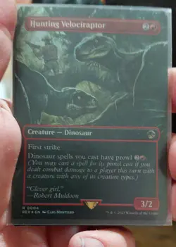 Hunting Velociraptor Universes Beyond: Jurassic World Collection Foil - Image 1