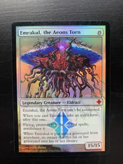 Wizards of the Coast Emrakul the Aeons Torn Legendary Eldrazi Foil 4/248 - Image 1