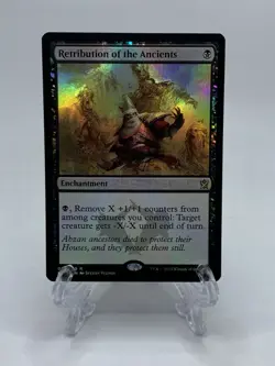 Retribution of the Ancients - Khans of Tarkir - MTG - Foil Rare - Magic - Image 1