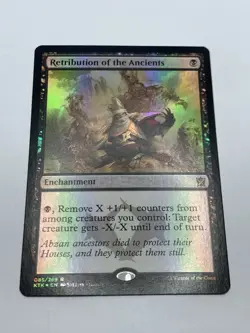 Retribution of the Ancients - Khans of Tarkir - MTG - Foil Rare - Magic - Image 2