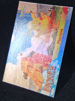 Pokemon Playtime 57 Pikachu's Vacation Card Blue Logo Foil Holo NM Topps - Image 2