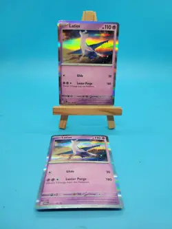 2 × Pokemon TCG Latios 073/182 Paradox Rift Holo Rare - Image 1