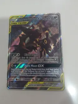 Pokemon Sun&Moon SM241 Promo Umbreon & Darkrai GX Tag Team Card - Image 1