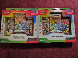 2x Pokemon TCG: First Partner Illustration Collection Series 1 (Sealed) - Image 1