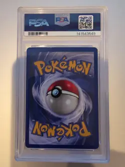 1999 POKEMON BASE SET UNLIMITED #1 ALAKAZAM-HOLO PSA 5 - Image 2