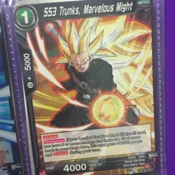 Dragon Ball Super Card SS3 Trunks, Marvelous Might BT12-134 NM/M - Image 1