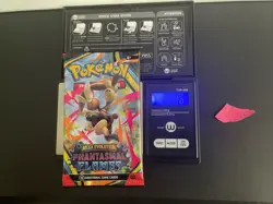 22.46g VERY HEAVY Phantasmal Flames Pokemon Sealed Booster Pack New SIR/HRU - Image 1