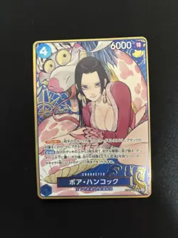 Boa Hancock ST17-004 Parallel Gold THE BEST Storage ONE PIECE Card NM Japanese - Image 1