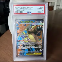 2025 POKEMON MEG EN-MEGA EVOLUTION ULTRA RARE #164 MEGA KANGASKHAN EX PSA 10 - Image 1