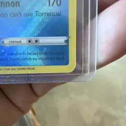 Pokemon Radiant Blastoise 018/078 Pokemon GO Radiant Rare Holo 150 HP Basic - Image 5