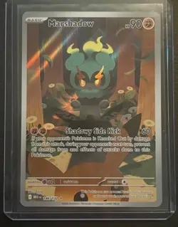Pokemon Marshadow Me01: Mega Evolution 146/132 Illustration Rare Holo 90 HP - Image 1