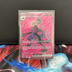 Pokemon TCG - Salazzle 101/088 Mega Evolution Perfect Order Full Art Rare Holo - Image 1
