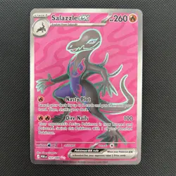 Pokemon TCG - Salazzle 101/088 Mega Evolution Perfect Order Full Art Rare Holo - Image 2