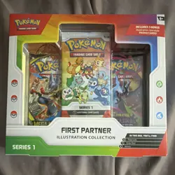 2026 Pokemon TCG - First Partner Illustration Collection - Series 1 - New/Sealed - Image 1