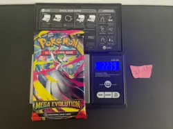 22.39g VERY HEAVY MEGA EVOLUTION Pokemon Sealed Booster Pack New SIR/HRU - Image 1