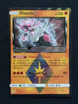 Pokemon, Diancie Prism Star, Forbidden Light 74/131, NM - Image 1