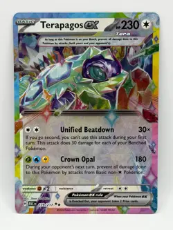 Terapagos ex 179/217 Ascended Heroes NM Double Rare Holo Pokemon TCG - Image 1