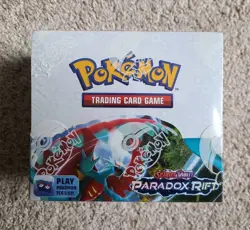 Pokemon TCG Paradox Rift Booster Box Factory Sealed 2023 Eng 36 packs Scarlet SV - Image 1