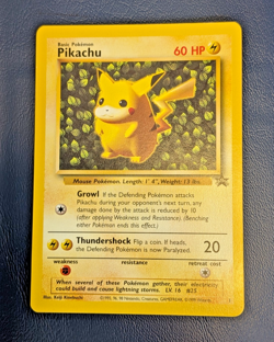 Pokemon Vintage Pikachu 01/53 Wotc Promo Regular LP - Image 1