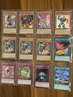 Yu-Gi-Oh Toon 1st Edition Holo Bundle 12 NM – Dark Magician, Red-Eyes, DMG - Image 2