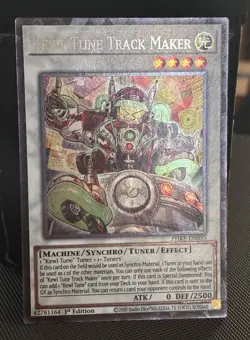 Yugioh | Kewl Tune Track Maker (CR) PHRE-EN035 1st Edition Collector's Rare NM - Image 1