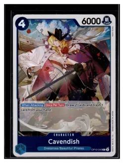 (7) One Piece OP-10 Royal Blood Cavendish #OP10-045 X7 - Image 1