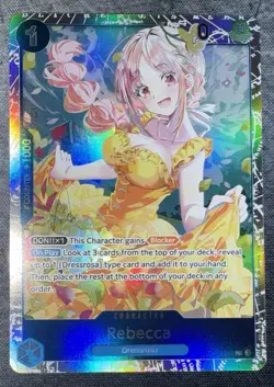 One Piece SR - Rebecca - OP15-053 Adventure on Kami’s Island ENGLISH Foil - Image 1