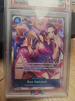 2022 One Piece Boa Hancock Alternate Art #OP01-078 PSA 10 - Image 3