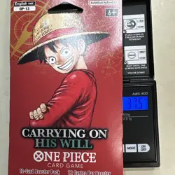 9 One Piece Carrying On His Will OP-13 Sleeved Blister Booster Packs NEW SEALED - Image 5