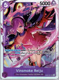 Vinsmoke Reiju SR Extra Booster: One Piece Heroines Edition EB03-031 - Image 1