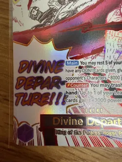 One Piece Divine Departure Alternate Art Rare OP13 - 076 King of the Pirates - Image 4
