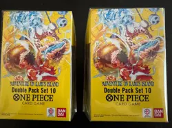 (2) One Piece ENG Double Pack Set Vol.10 OP15-EB04 Adventure on Kami’s Island - Image 1