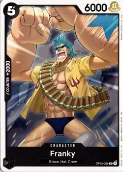 Franky UC Adventure on Kami's Island OP15-089 One Piece TCG - Image 1