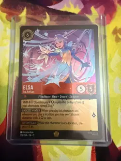 Elsa, Ice Artisan - Winterspell - Legendary - COLD FOIL - Disney Lorcana - Image 1