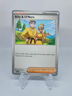 142/159 BILLY & O'NARE | COMMON | JOURNEY TOGETHER POKEMON CARD - Image 1