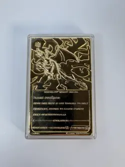 Pokemon Charizard 23K Gold-Plated Card Burger King 1999 COMPLETE - See Pictures - Image 4
