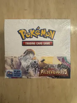 Pokemon Paldea Evolved Booster Box (36 Packs) - New & Sealed Mint Condition - Image 1