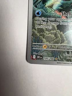 Pokemon TCG Clamperl Destined Rivals 195/182 Illustration Rare NM Card - Image 2