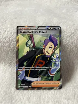 Team Rocket’s Petrel Card 226/182 Destined Rivals Pokemon TCG NM - Image 1
