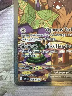 Arven's Mabosstiff ex 235/182 SIR, Destined Rivals, Full Art Holo Pokemon TCG NM - Image 5