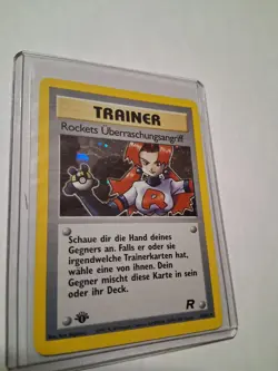 POKEMON TEAM ROCKET 1ST EDITION ROCKET'S SNEAK ATTACK 16/82 RARE HOLO - Image 2
